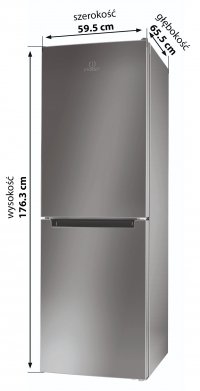 Холодильник INDESIT LI7 S1 ES (Польща) 1 рік гарантії - 14050 грн