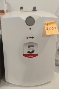 б/у водонагрівач Gorenje GT 15 U (під мийкою)  - 2000 грн